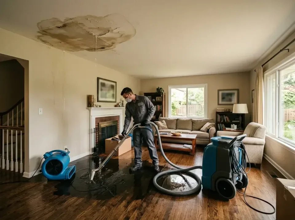 attic-pipe-burst-ceiling-drip-008 — frequently asked questions, Water Damage Restoration & Carpet Care in Inwood, FL